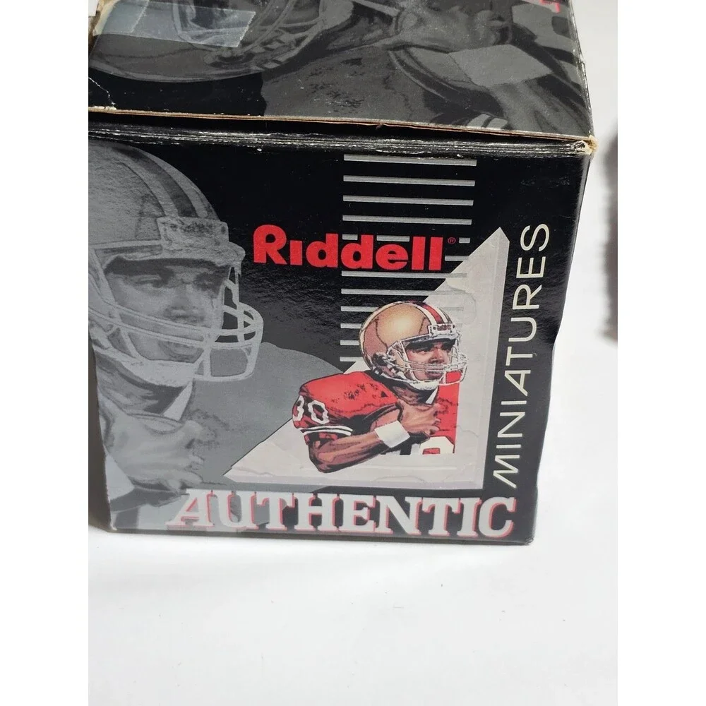 PITTSBURGH STEELERS Kordell Stewart #10 SIGNED Riddell MINI HELMET W/ Box
